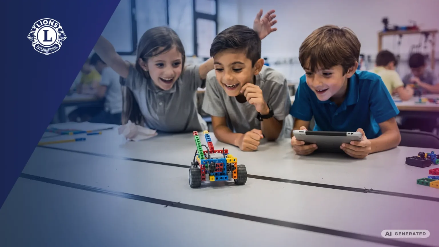 Projekt RoboSpace - Roboter bauen und programmieren