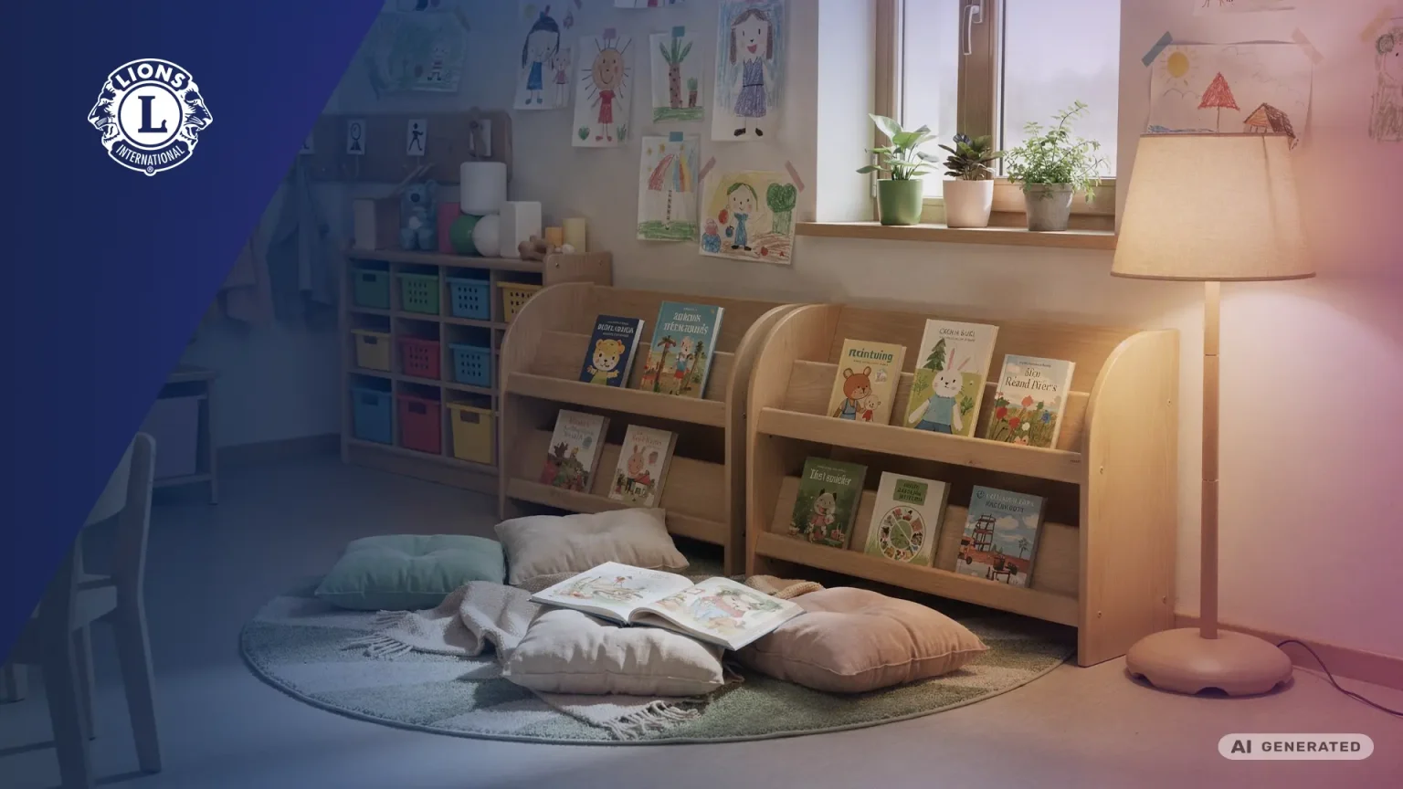 Projekt Kita-Bibliothek - Lions